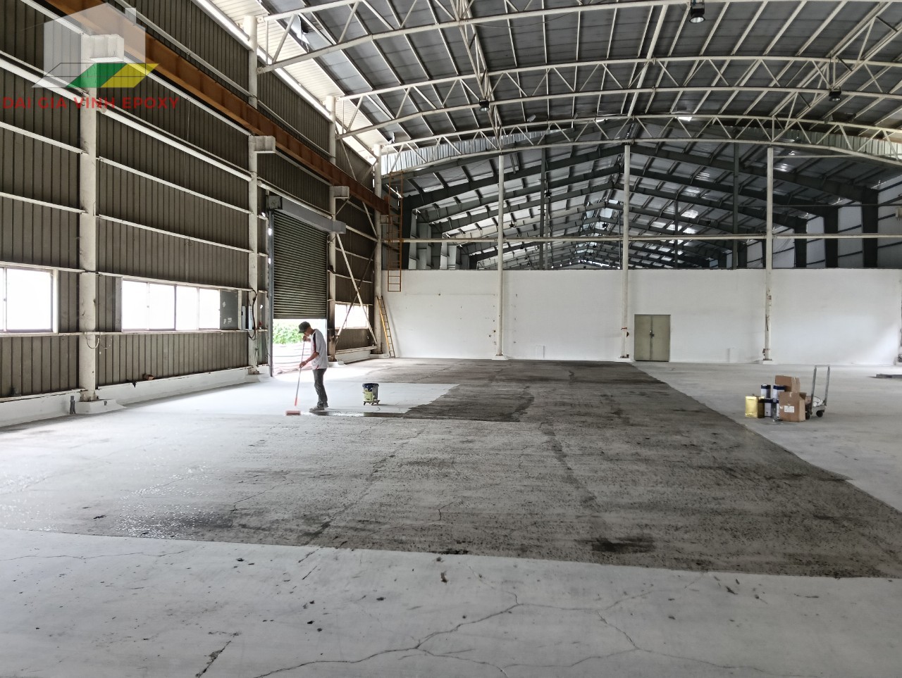 Quy Trình Thi Công Sơn Epoxy tại Dầu Tiếng Quy Trình Thi Công Sơn Epoxy tại Dầu Tiếng