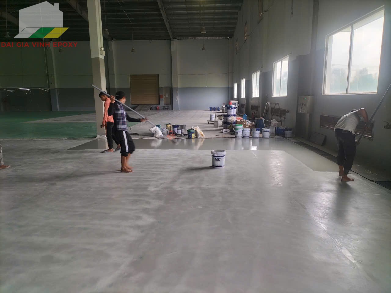 Đánh bóng sàn bê tông tại KCN An Lập giá rẻ 1 Lợi ích khi chọn dịch vụ đánh bóng sàn bê tông tại KCN An Lập của Đại Gia Vinh