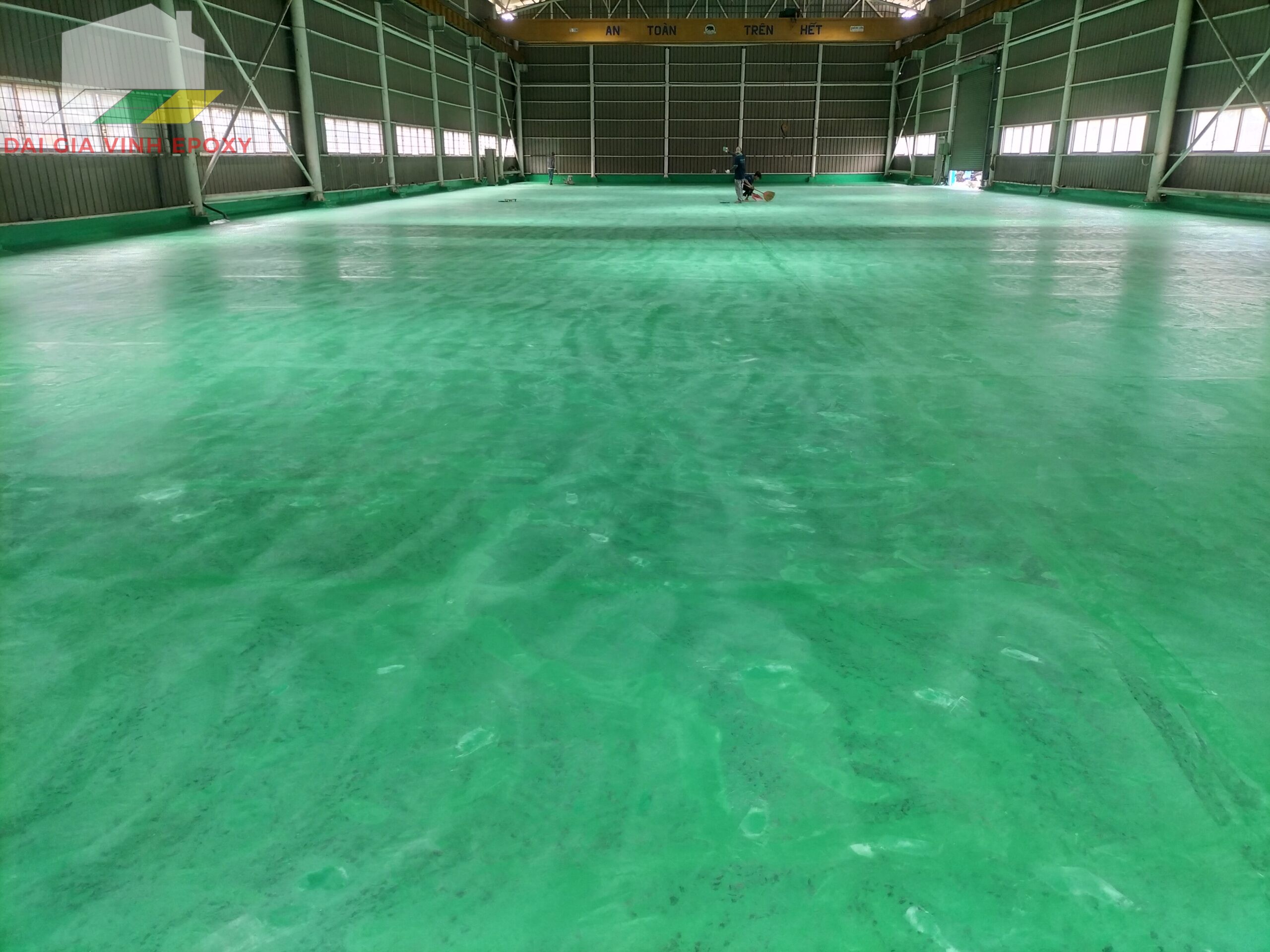 Sơn sàn nhà xưởng tại KCN Mỹ Phước chất lượng vượt trội 2 Ưu điểm của sơn sàn nhà xưởng tại KCN Mỹ Phước của Đại Gia Vinh