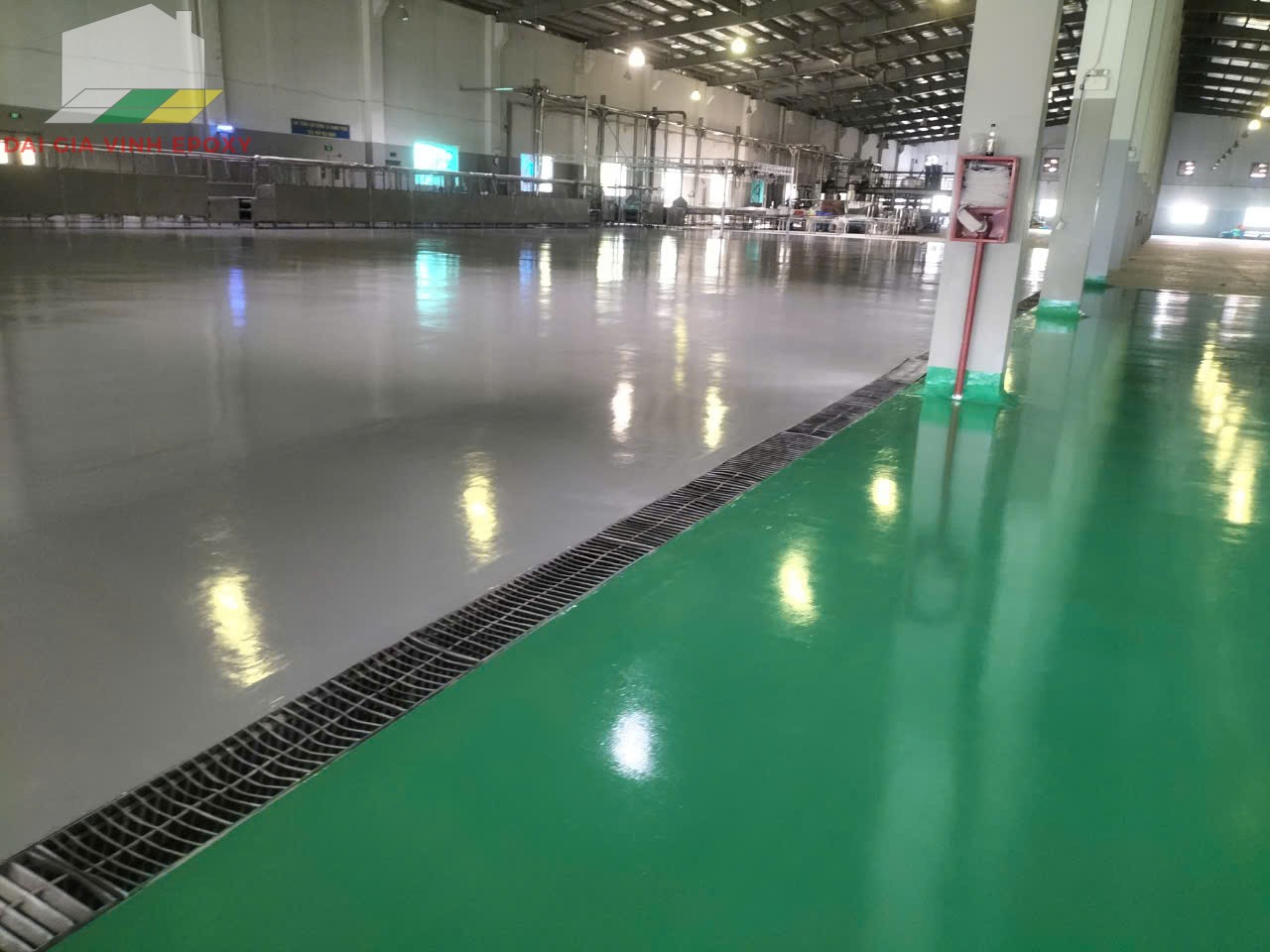 Dịch vụ thi công sơn Epoxy tại KCN Rạch Bắp 1 Quy trình thi công sơn Epoxy tại KCN Rạch Bắp