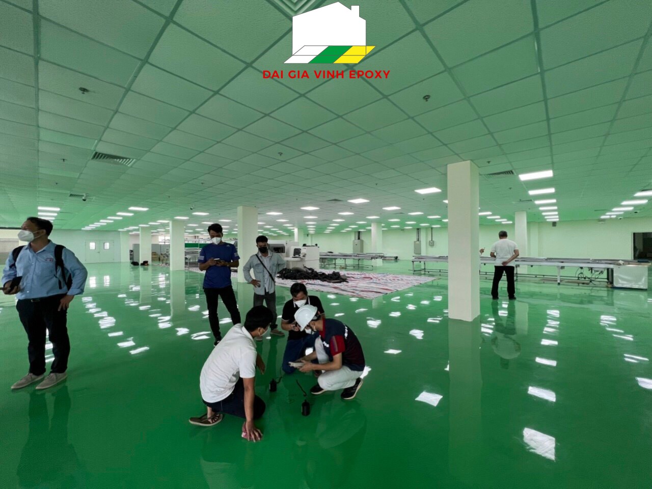 Tại sao nên chọn Đại Gia Vinh khi thi công sơn sàn