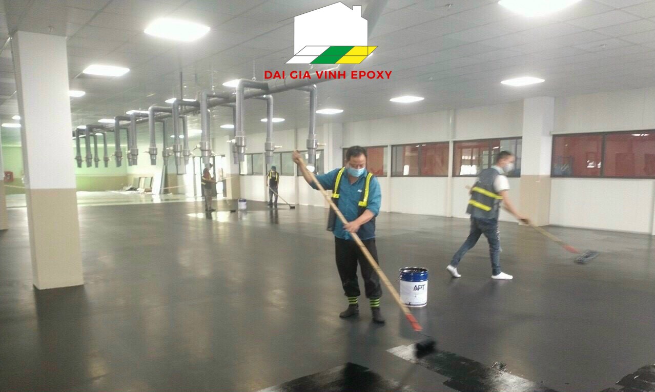 Thi công sơn Epoxy chống tĩnh điện Tiền Giang
