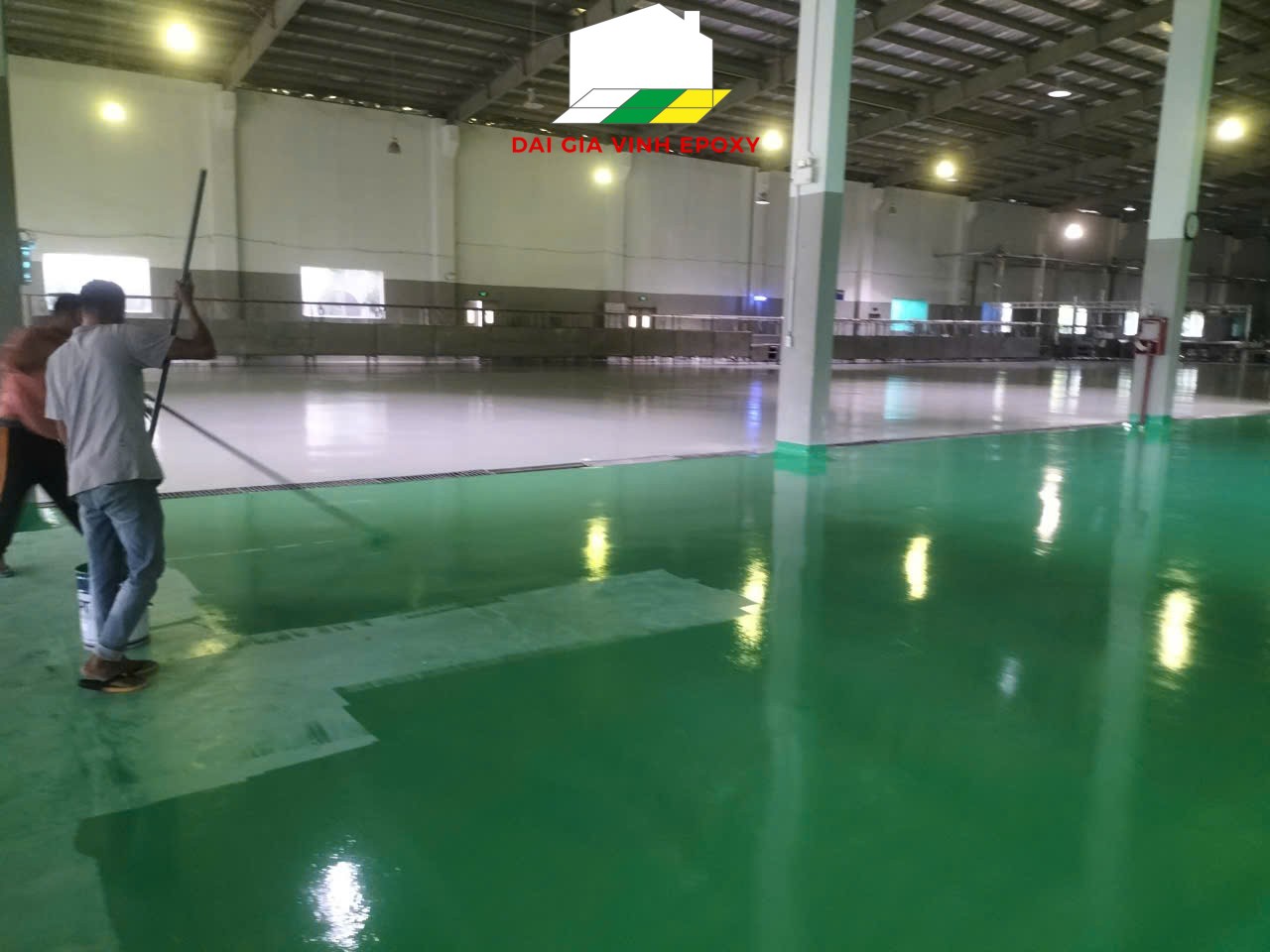 Thi công sơn nền Epoxy tại Tiền Giang