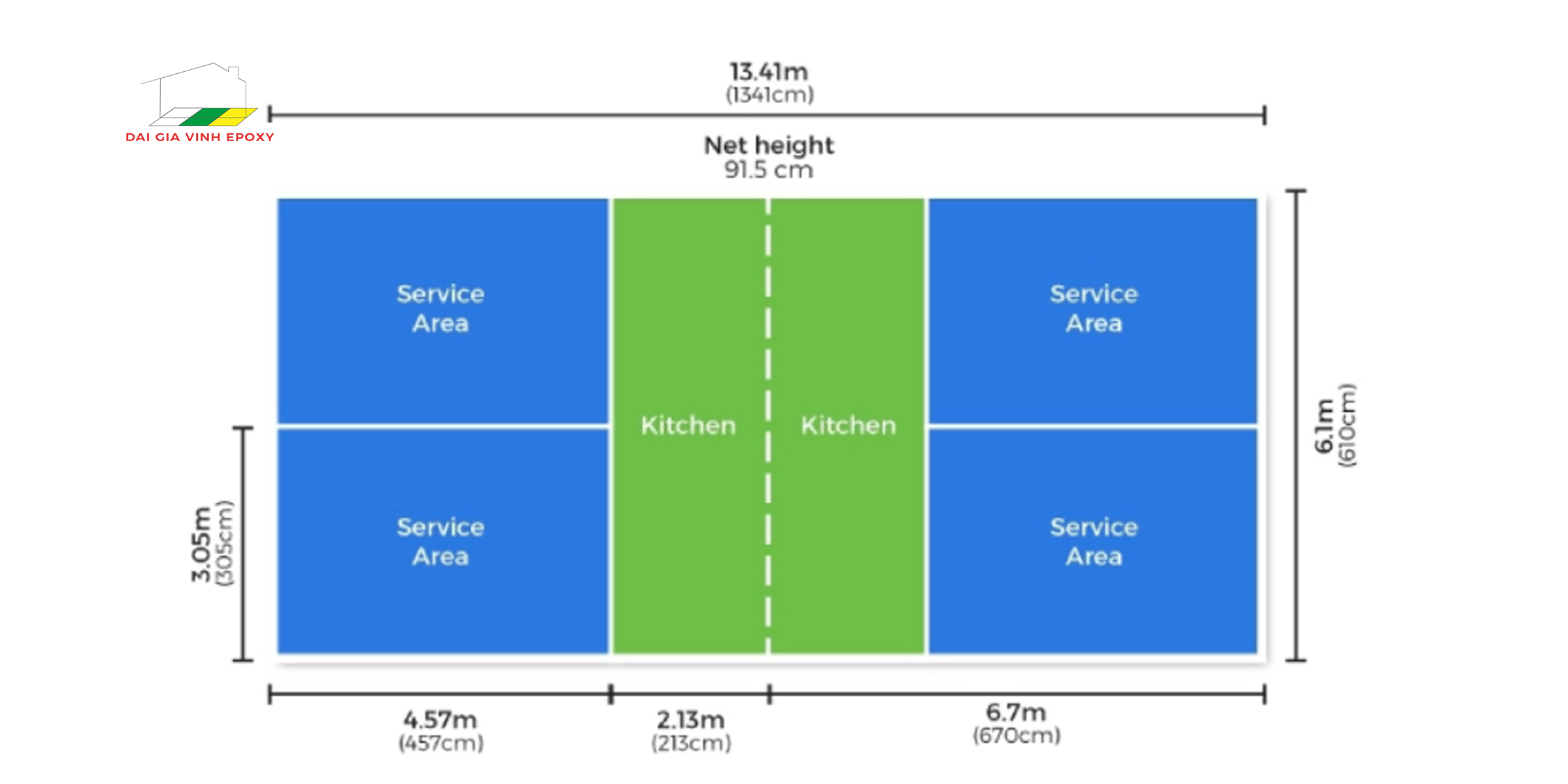 Đại Gia Vinh đơn vị thiết kế & thi công sân Pickleball ngoài trời tại TpHCM chuyên nghiệp Đại Gia Vinh đơn vị thiết kế & thi công sân Pickleball ngoài trời tại TpHCM chuyên nghiệp