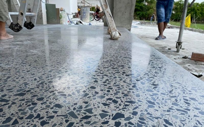 Lưu ý kỹ thuật khi đánh bóng sàn bê tông Lưu ý kỹ thuật khi đánh bóng sàn bê tông