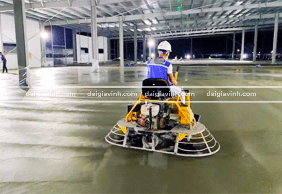 Quy trình thi công sơn sàn epoxy chuyên nghiệp tại Long An
