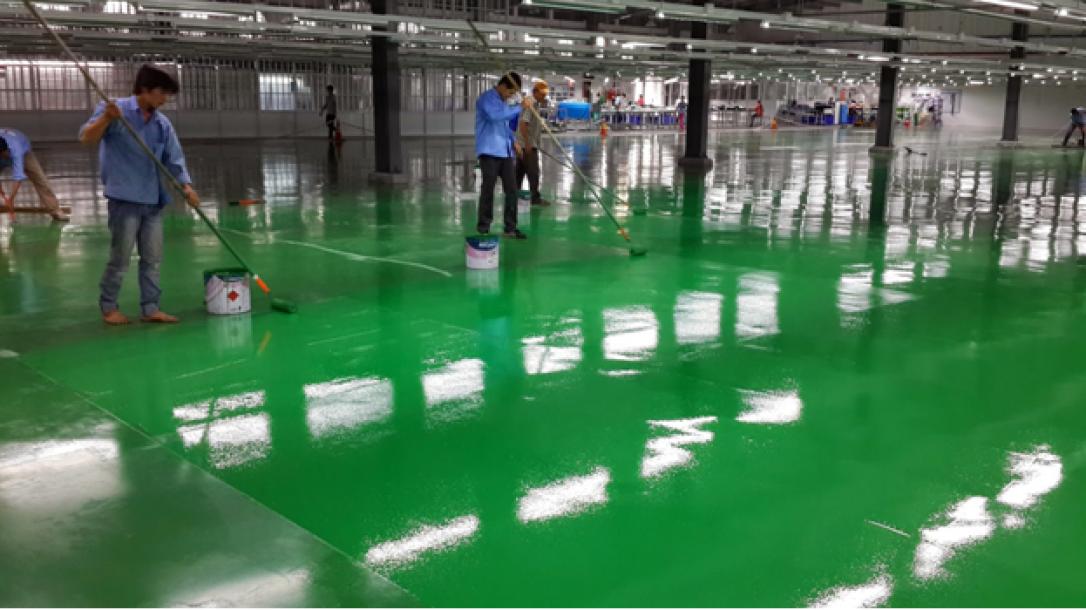 Thi Công Sơn Epoxy Nhà Xưởng Tại Đồng Nai 1 Sơn epoxy nhà xưởng Đồng Nai