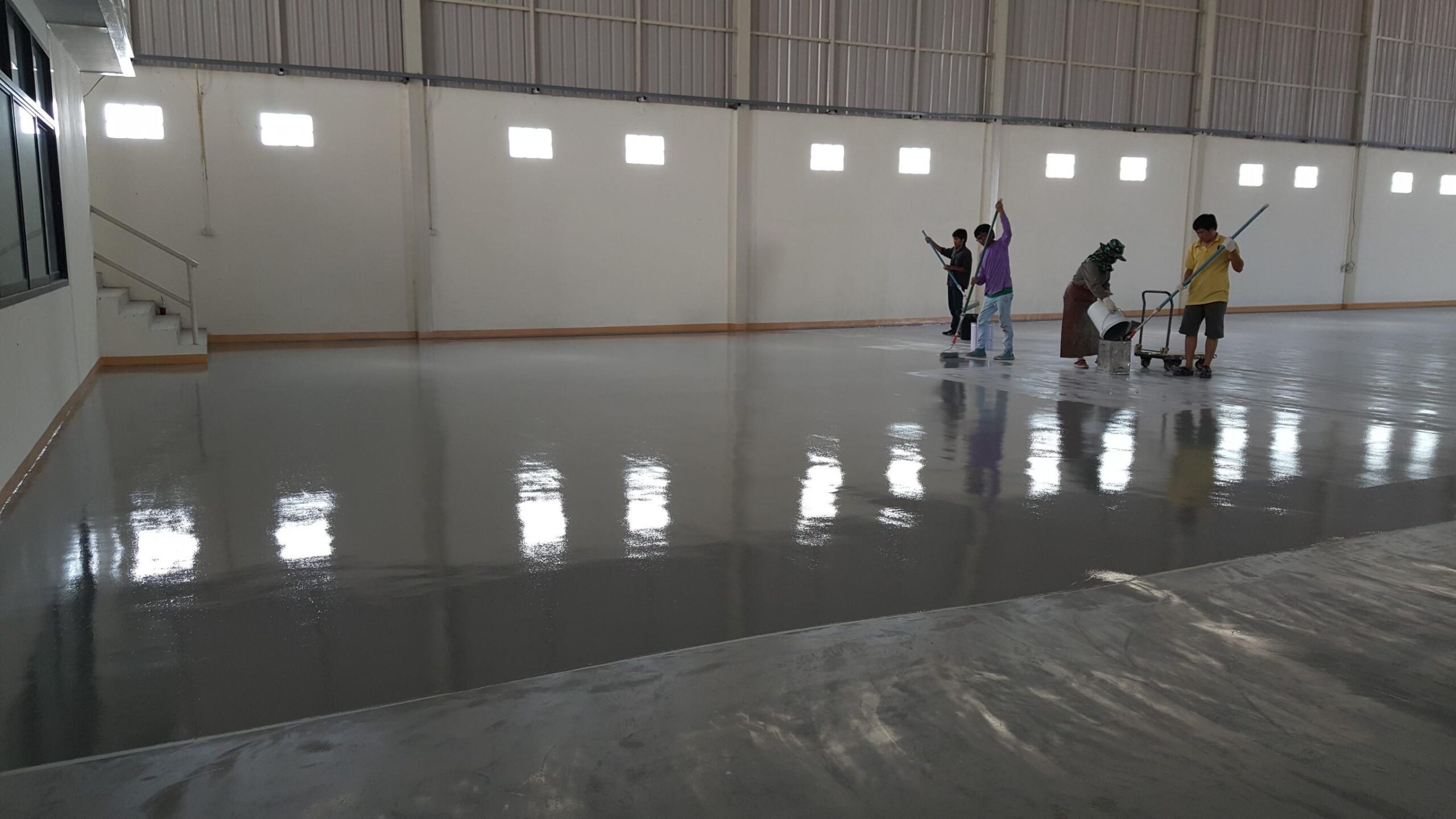 Đại Gia Vinh – Đơn vị thi công sơn PU Long An hàng đầu 4 Thi công sơn PU nhà xưởng thực tế