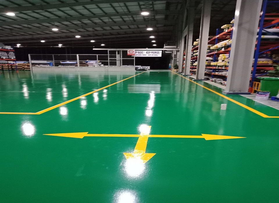 Sơn sàn Epoxy Đồng Nai cho nhà xưởng Sơn sàn Epoxy Đồng Nai cho nhà xưởng